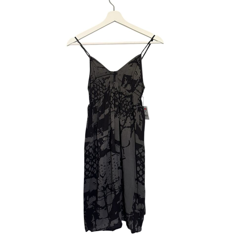 Vans Black and Gray Tank Dress size Medium (Girls)